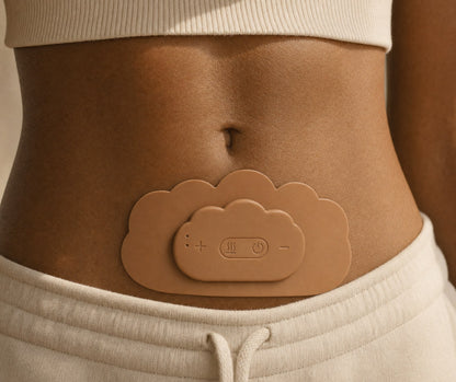 The patch worn low on the belly